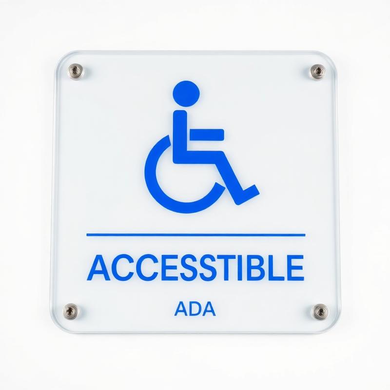 Accessible Restroom Sign